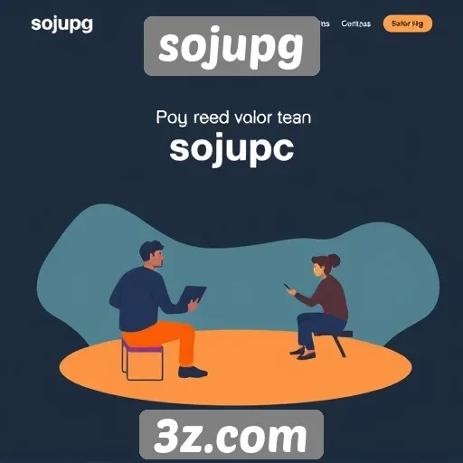 Acessibilidade e interface do site sojupg