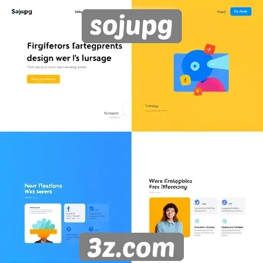 Evolução do design do site sojupg